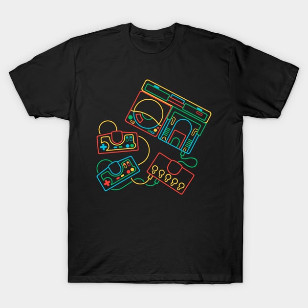 Super Engine CD T-Shirt by nextodie